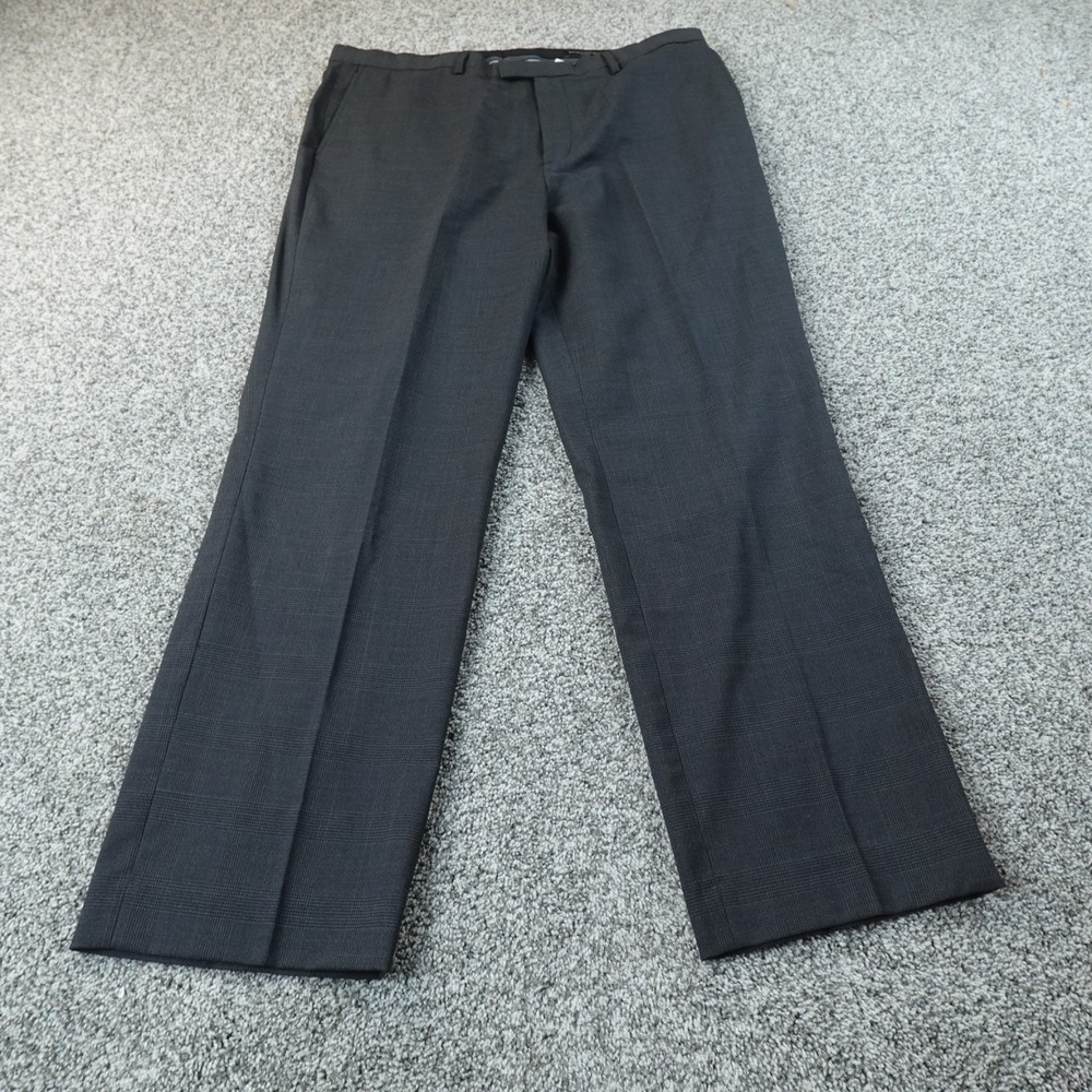 Banana Republic Pants Mens 38X32 Gray‎ Wool Chino Trouser Dress Slacks Stretch